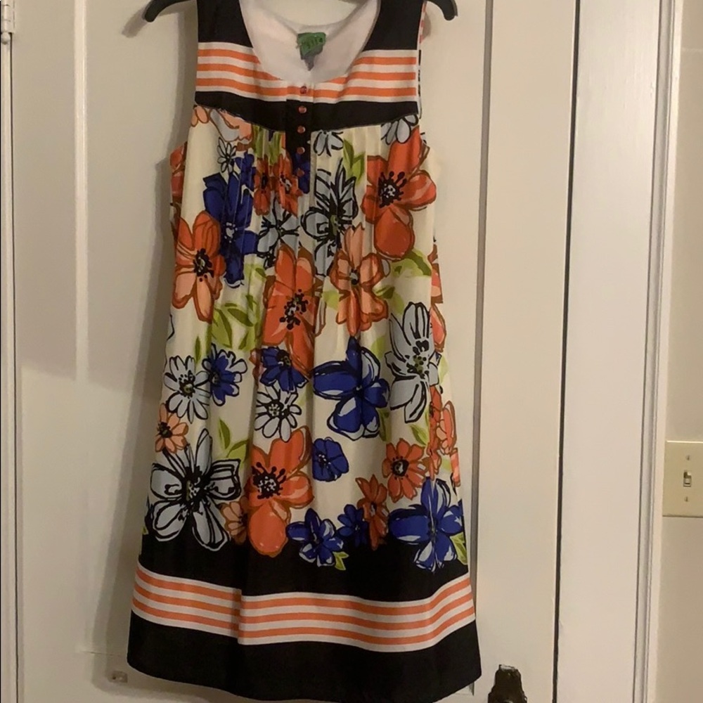 Sleeveless Swing Dress